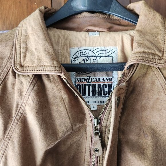 Vintage New Zealand Outback Leather Coat - Picture 3 of 5